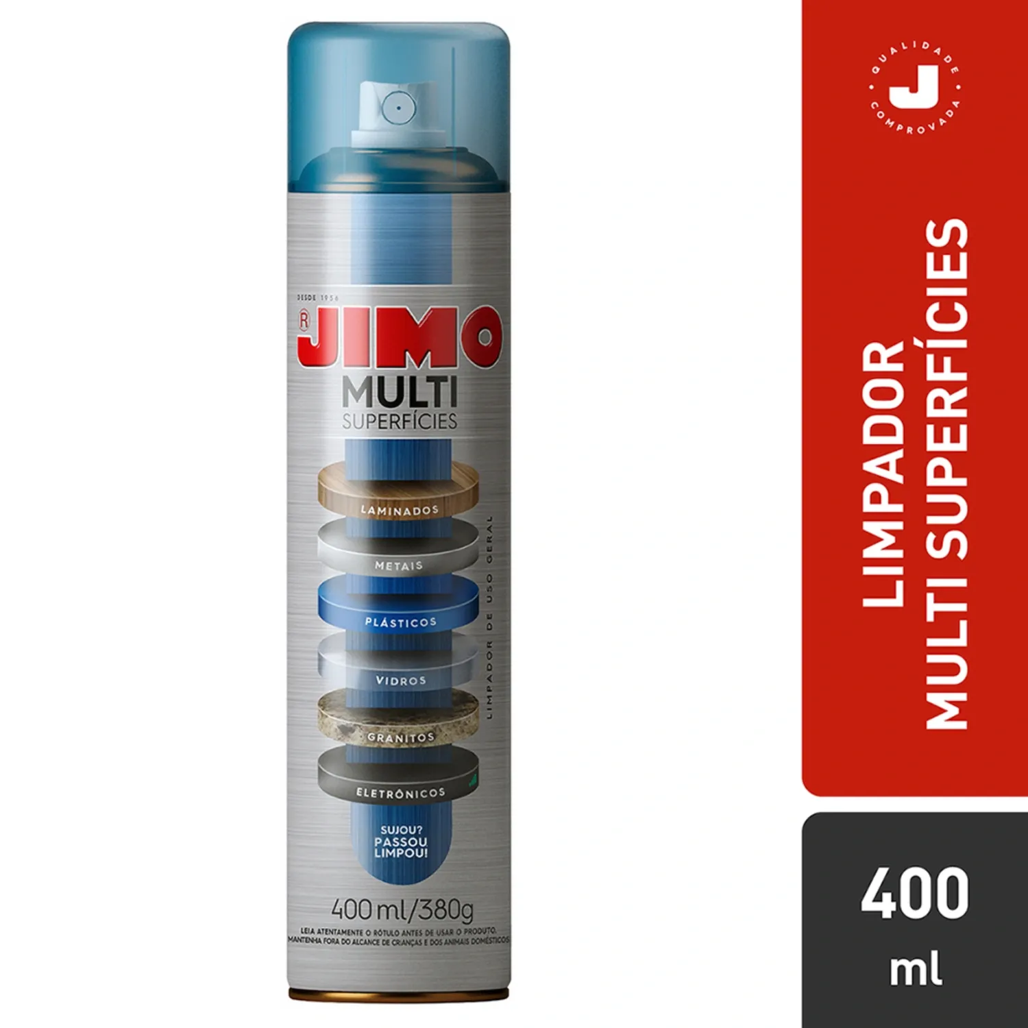 Limpador Aerossol Multiuso para Superfícies Jimo